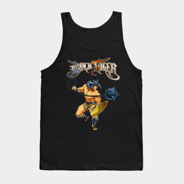 Black Tiger Tank Top by The Basement Podcast